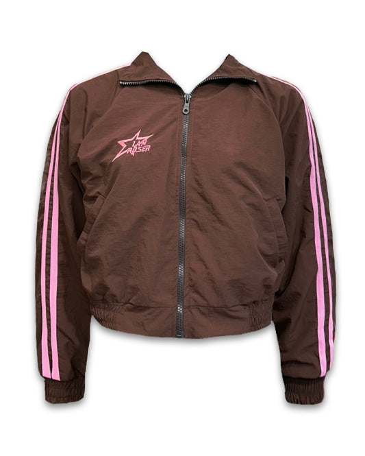 TRACK JACKET MARRÓN