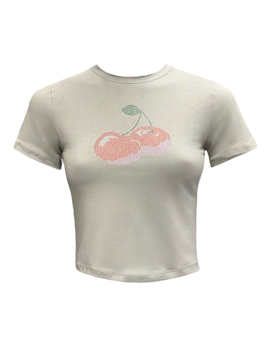 CHERRY BABY TEE