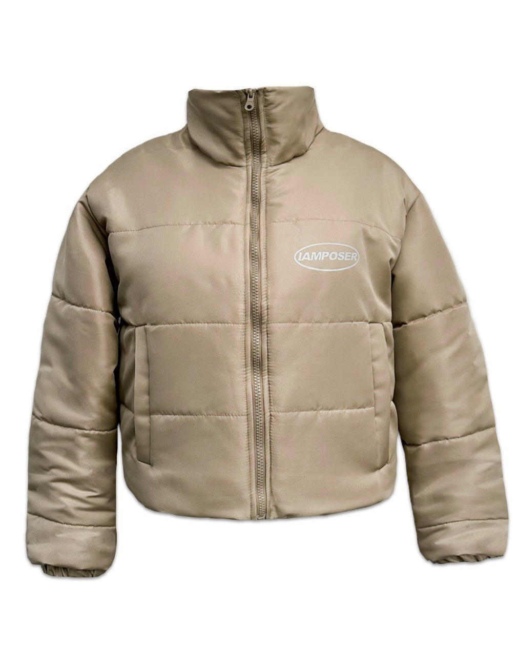 PUFFER JACKET BEIGE