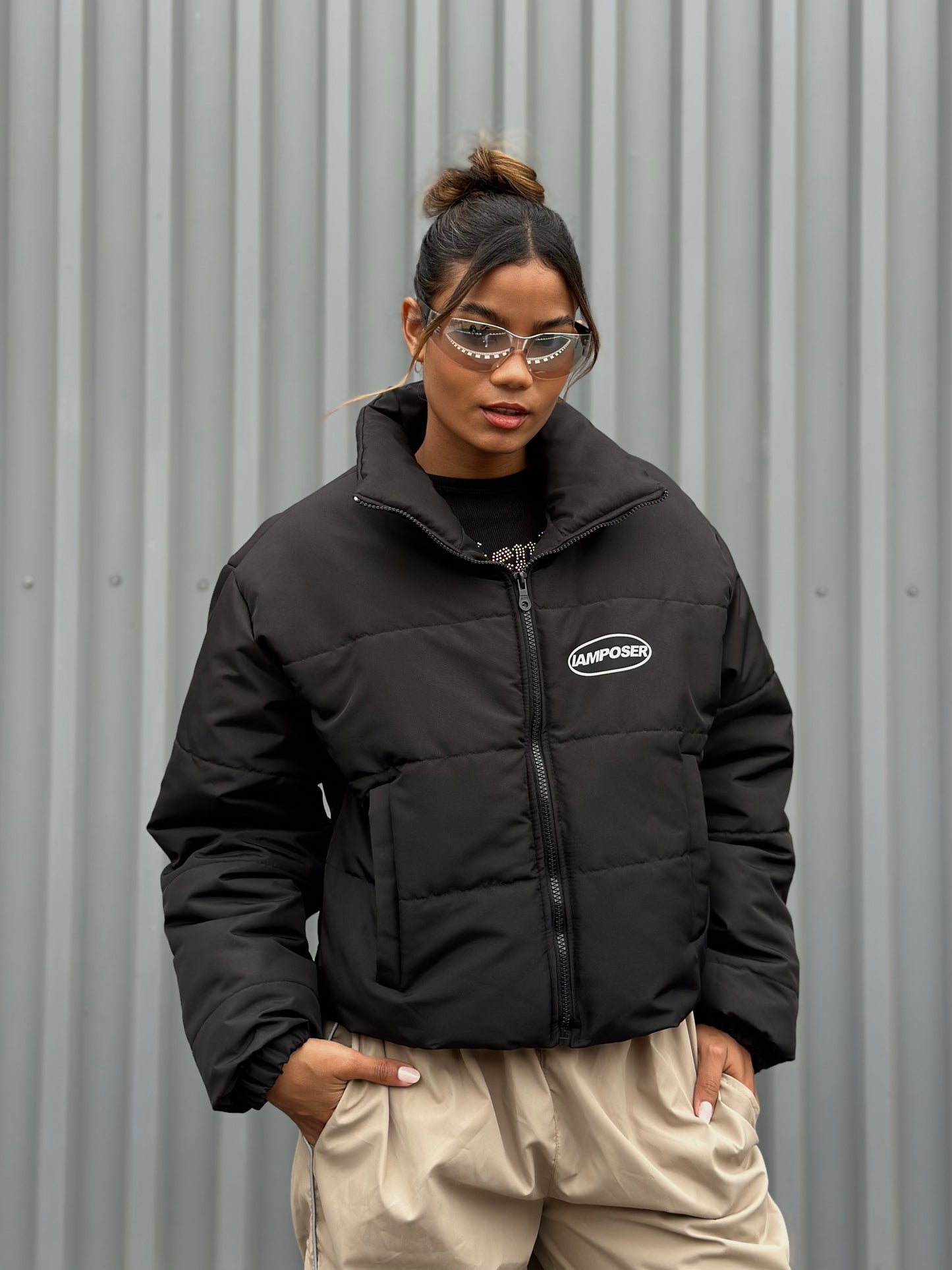 PUFFER JACKET BLACK