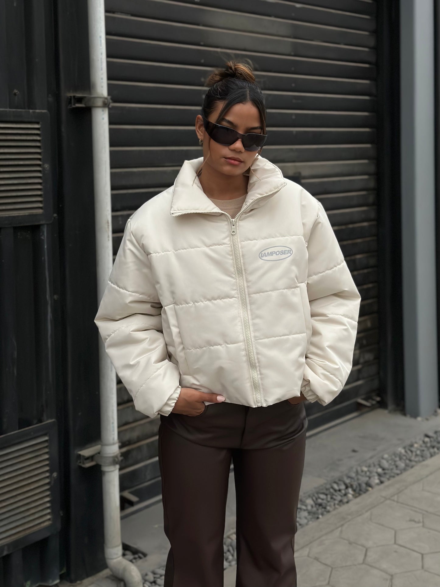 PUFFER JACKET WHITE