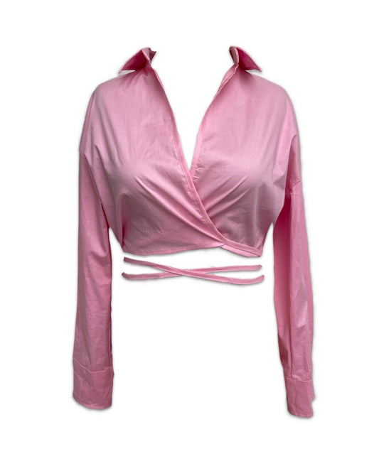 POPELINA SHIRT PINK